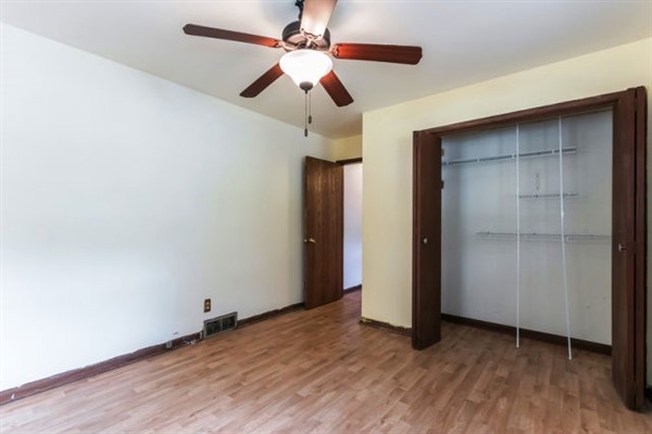 bedroom closet, Sharma Homes,Duplex Rental,Madison,WI
