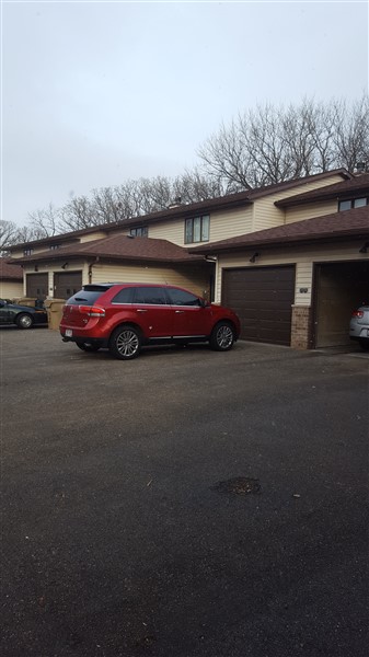 garage exterior, Sharma Homes,Townhome Rental,Madison,WI