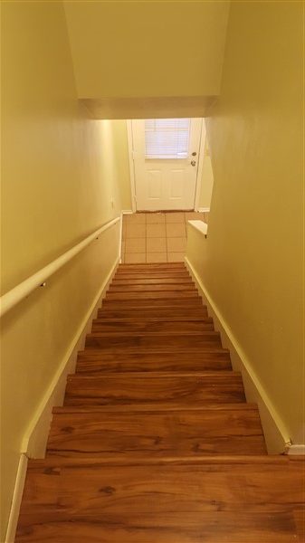 staircase, Sharma Homes,Townhome Rental,Madison,WI