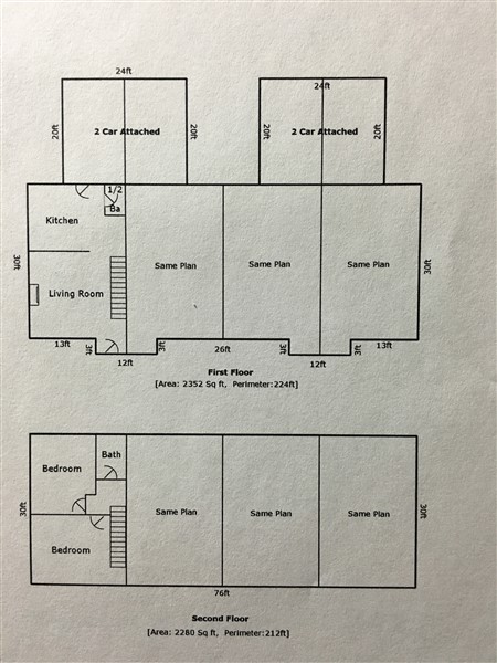 floor plan, Sharma Homes,Townhome Rental,Madison,WI