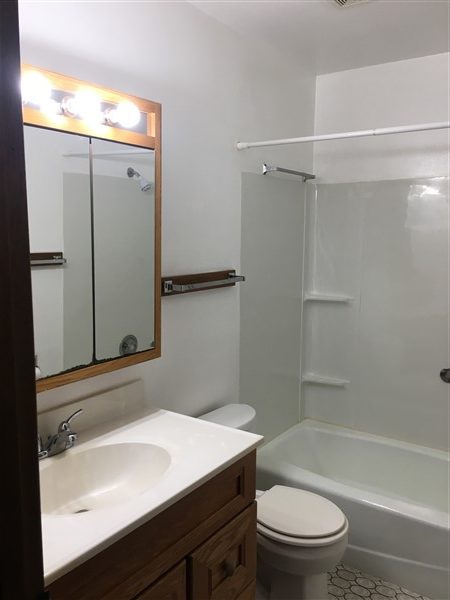 bathroom, Sharma Homes,Duplex Rental,Madison,WI
